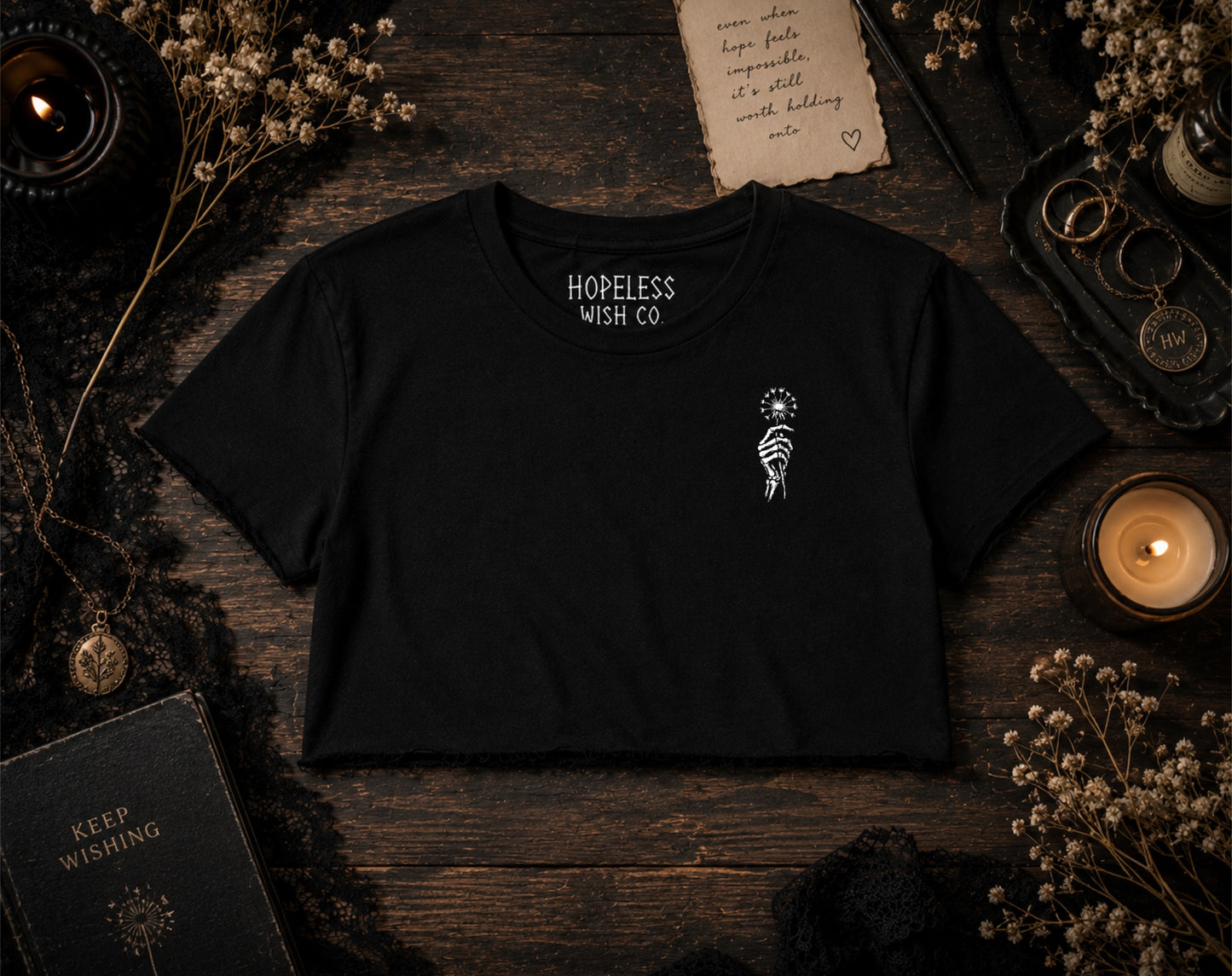 The Hopeless Wish Women's Crop Top